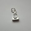 Repurposed Vintage Sterling Silver 3D Handbag Charm ~ The Tiny Tree Frog Jewellery