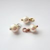 Cream Freshwater Pearl Gemstone Charm ~ June Birthstone ~ Handmade by The Tiny Tree Frog Jewellery