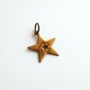 Hand Stamped Copper Star Charm ~ Handmade by The Tiny Tree Frog Jewellery
