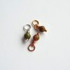 Unakite Gemstone Charm ~ Handmade by The Tiny Tree Frog Jewellery