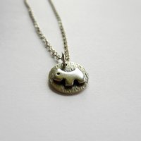 Cute Terrier Dog Necklace ~ Fine Silver and Sterling Silver ~ Handmade by The Tiny Tree Frog Jewellery