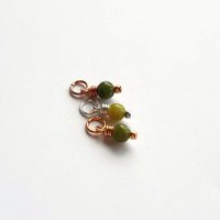 Nephrite Jade Gemstone Charm ~ Handmade by The Tiny Tree Frog Jewellery