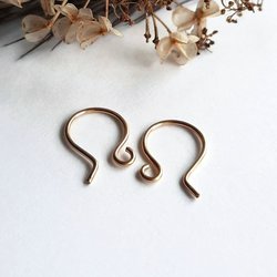 Mini 14K Gold Filled Fish Hook Ear Wires ~ Handmade by The Tiny Tree Frog Jewellery